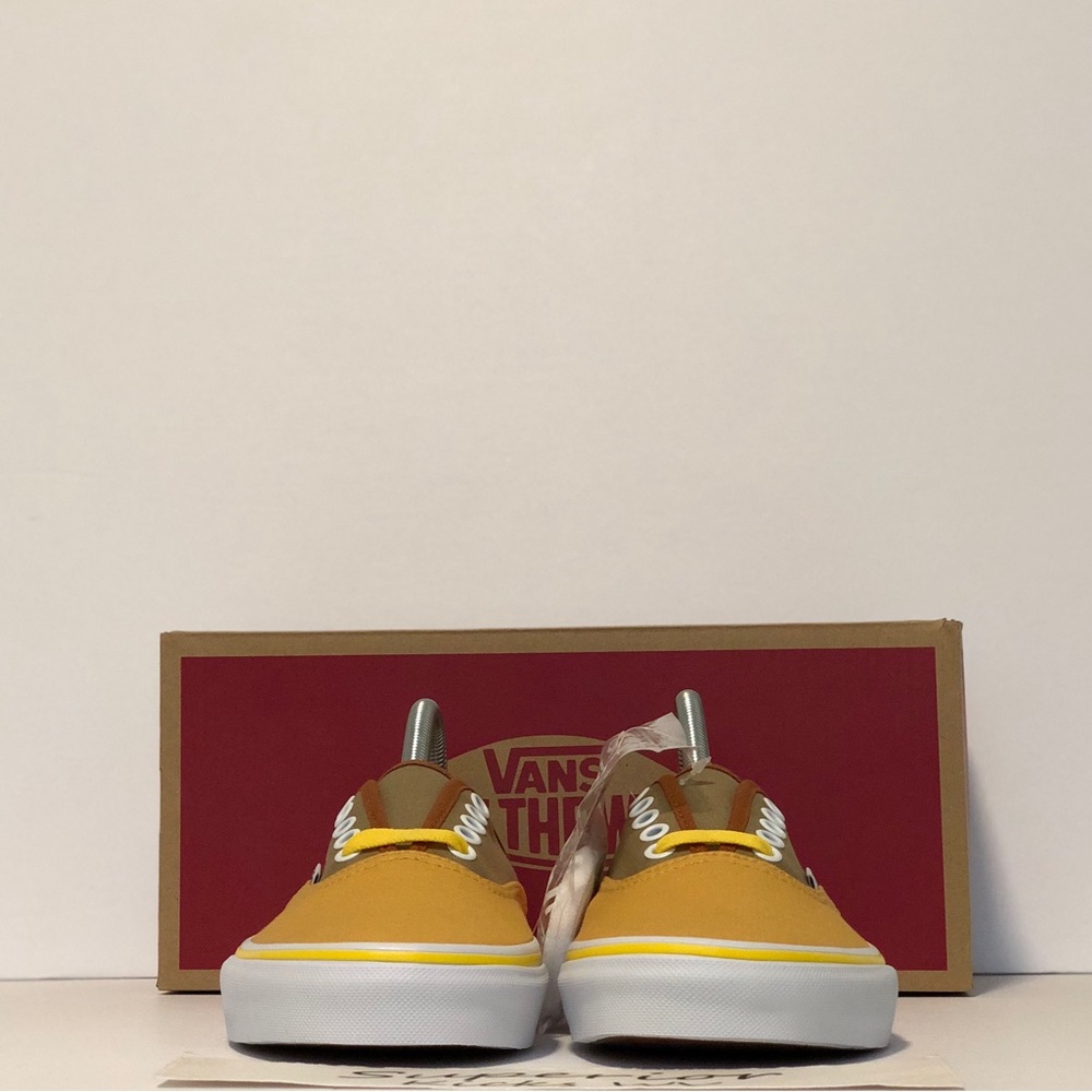 Vans Authentic (Vans Customs) “Yellow/Brown” - Picture 3 of 7